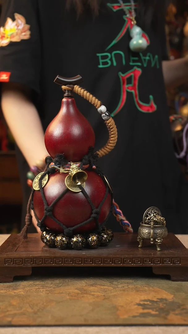 044云匠大漆酒葫芦一物一拍