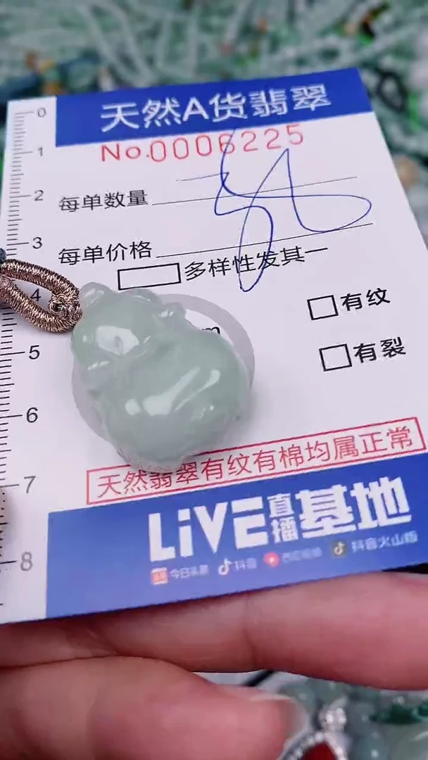 【闪购商品】翡翠颈饰未镶嵌00006225