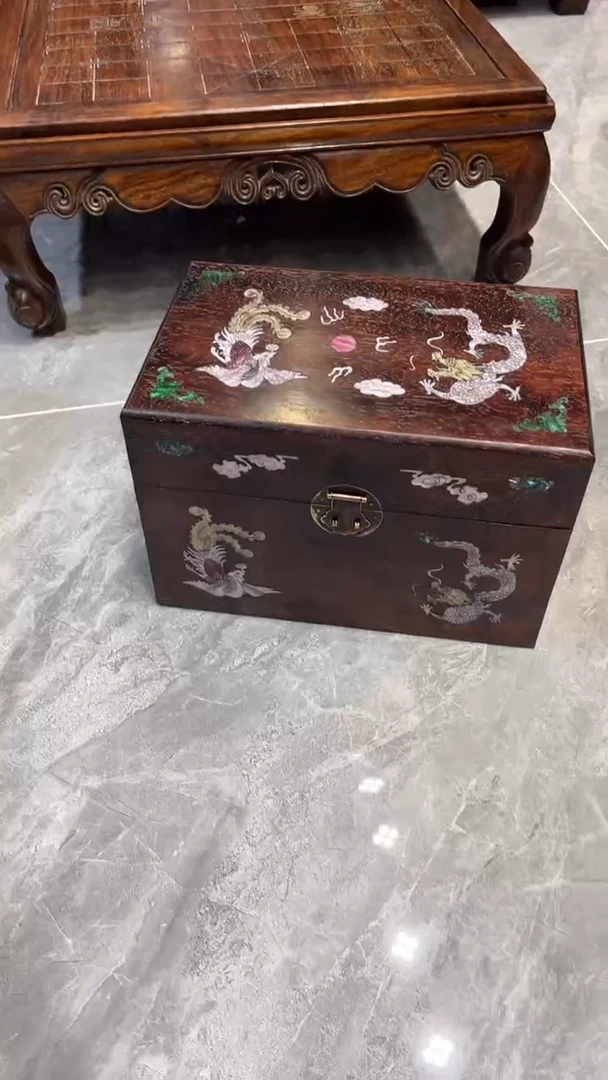 木龙凤呈祥收纳箱30