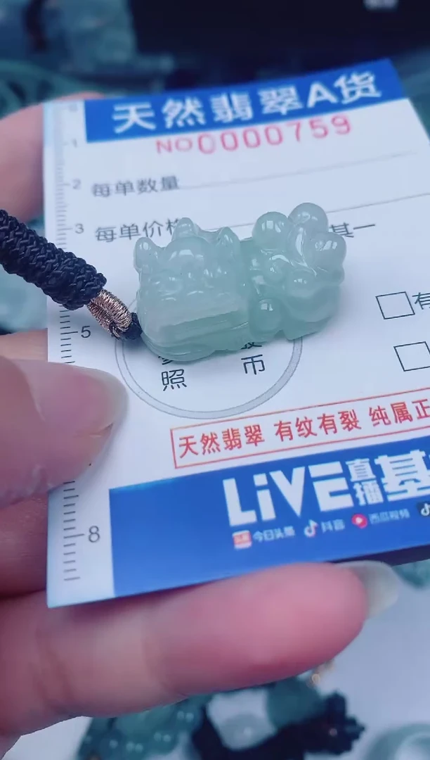 颈饰未镶嵌翡翠00000759