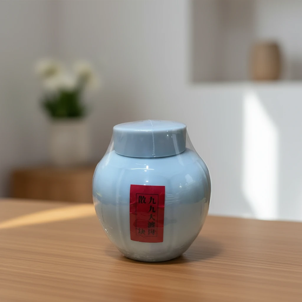 陈醒的茶1999年九十年代大渡岗元宝七子饼散块 250g/罐 生茶