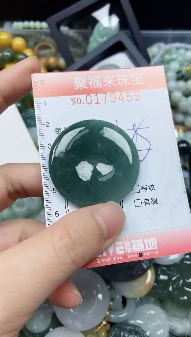 翡翠未镶嵌颈饰闪购0179459