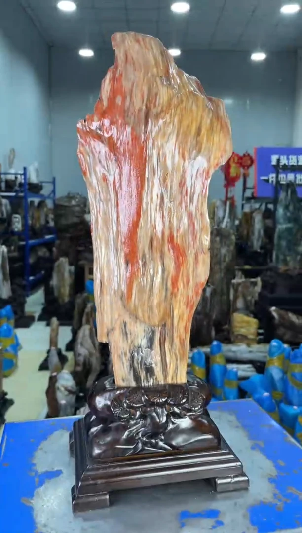 【闪购商品】硅化玉摆件未镶嵌62