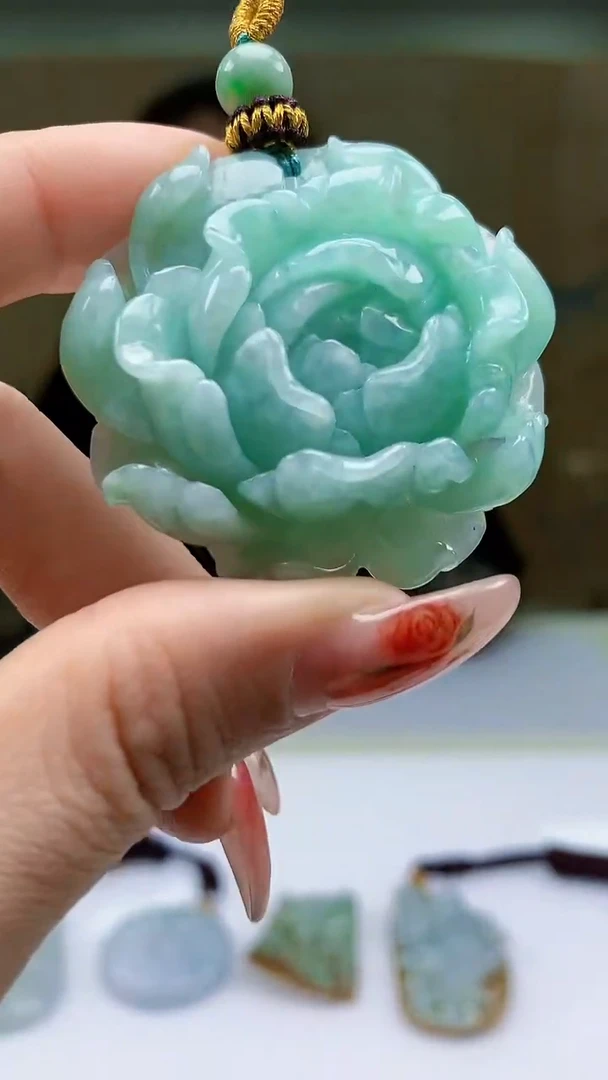 【闪购商品】定制翡翠未镶嵌4902ty-毛货挂件11