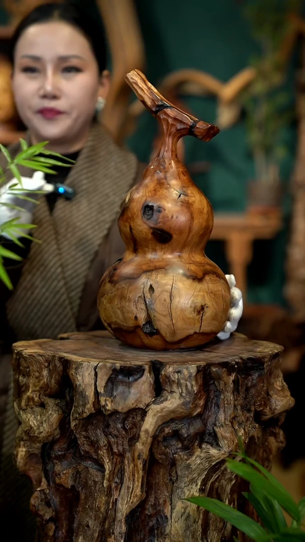 木雷击枣木葫芦