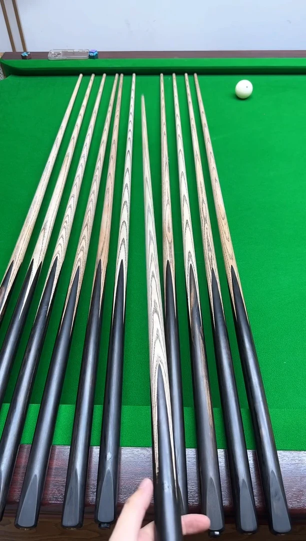 长款白蜡木黑通手工杆