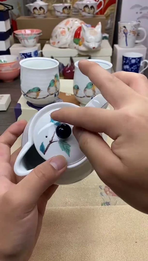 【闪购商品】茶具耐高温全品全新 （ 绣眼鸟茶具）