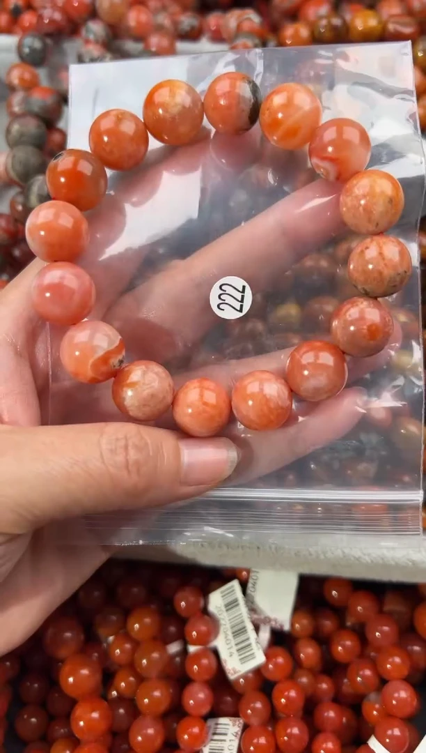 未镶嵌手串南红玛瑙13+