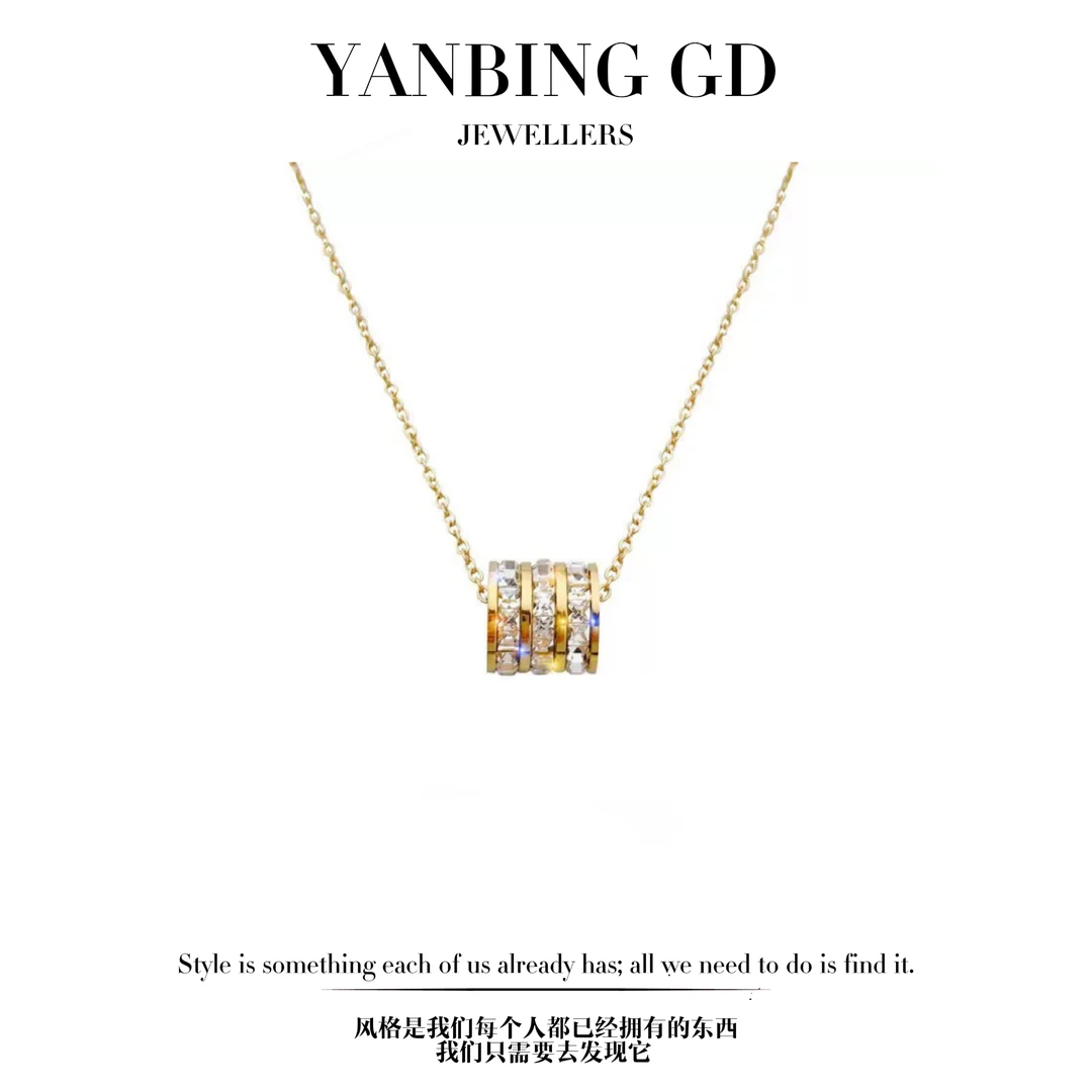 钛钢项链 新款小蛮腰小众设计气质欧美配饰简约款个性ins女项链