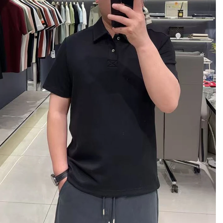 DIKALOFERRE迪卡里奥费雷DF106011兰精莫代尔纯色轻奢痞帅男装