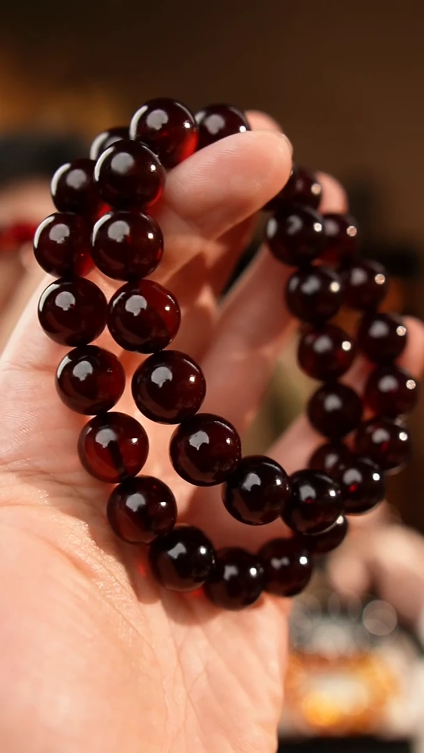 琥珀颈饰未镶嵌12+血珀妈妈链