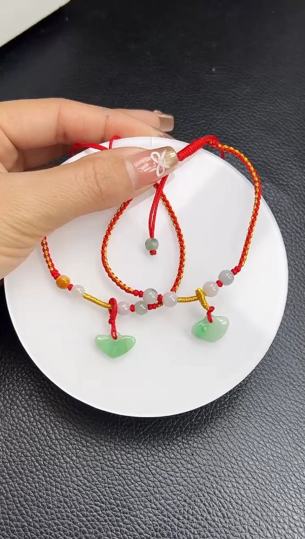 【闪购商品】翡翠手绳未镶嵌YM1106 手绳多样性发一