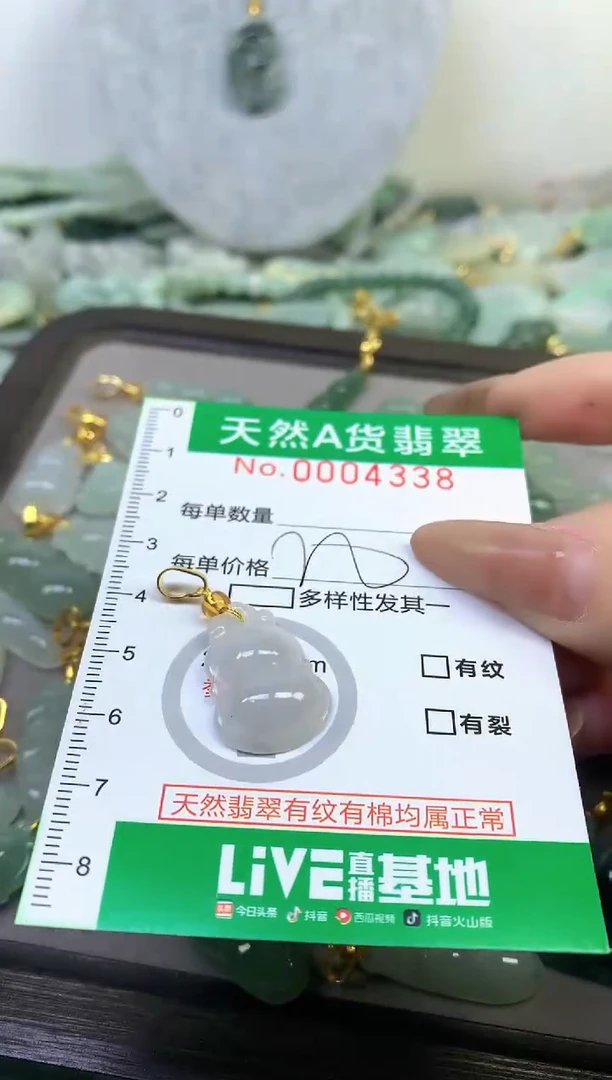颈饰未镶嵌翡翠纯天然缅甸a货翡翠