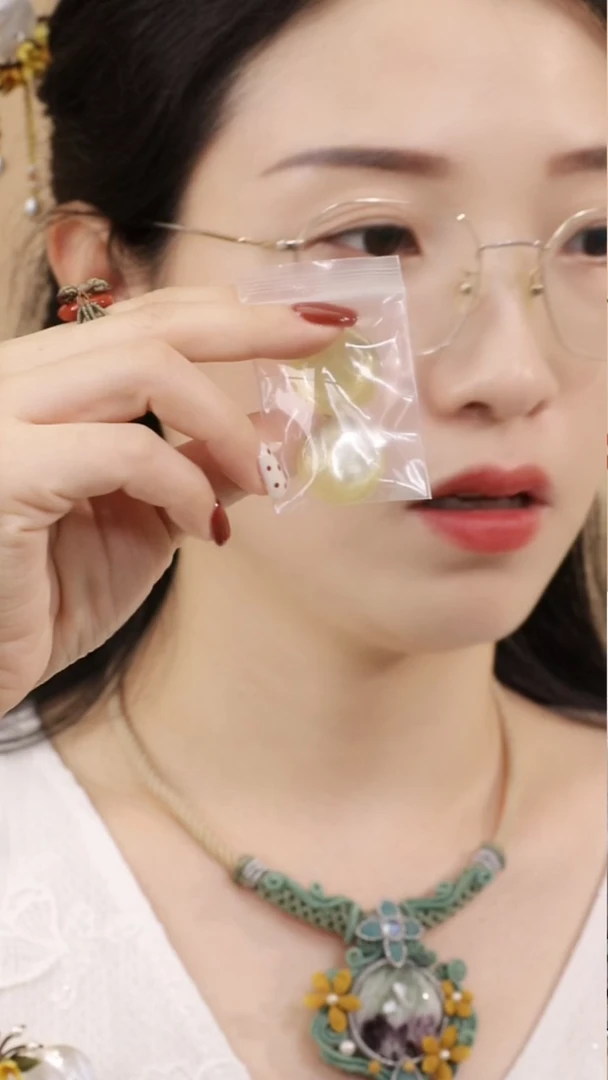 22mm金锂云母一对