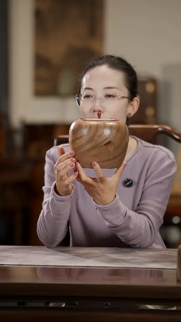 金丝楠019茶仓茶叶罐