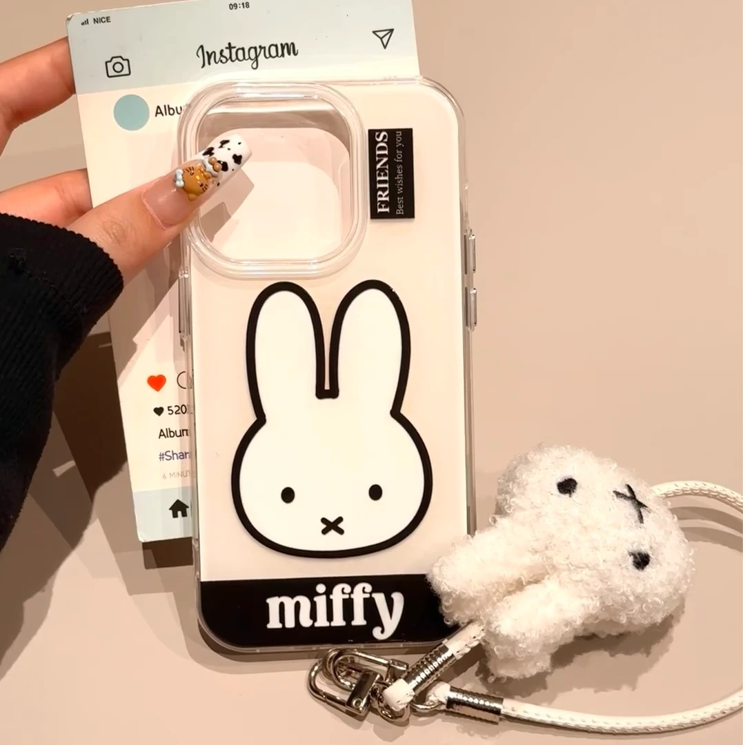 米菲兔适用苹果华为vivo小米oppo女iphone15/16/14手机壳