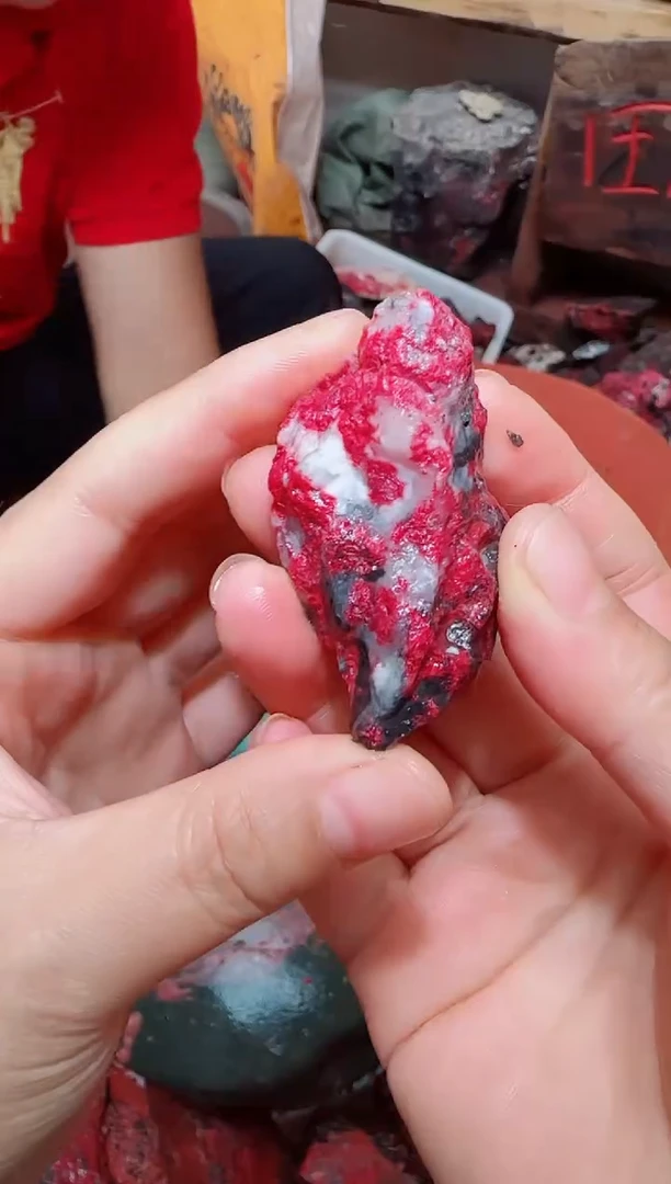 天然辰砂朱砂原矿石40