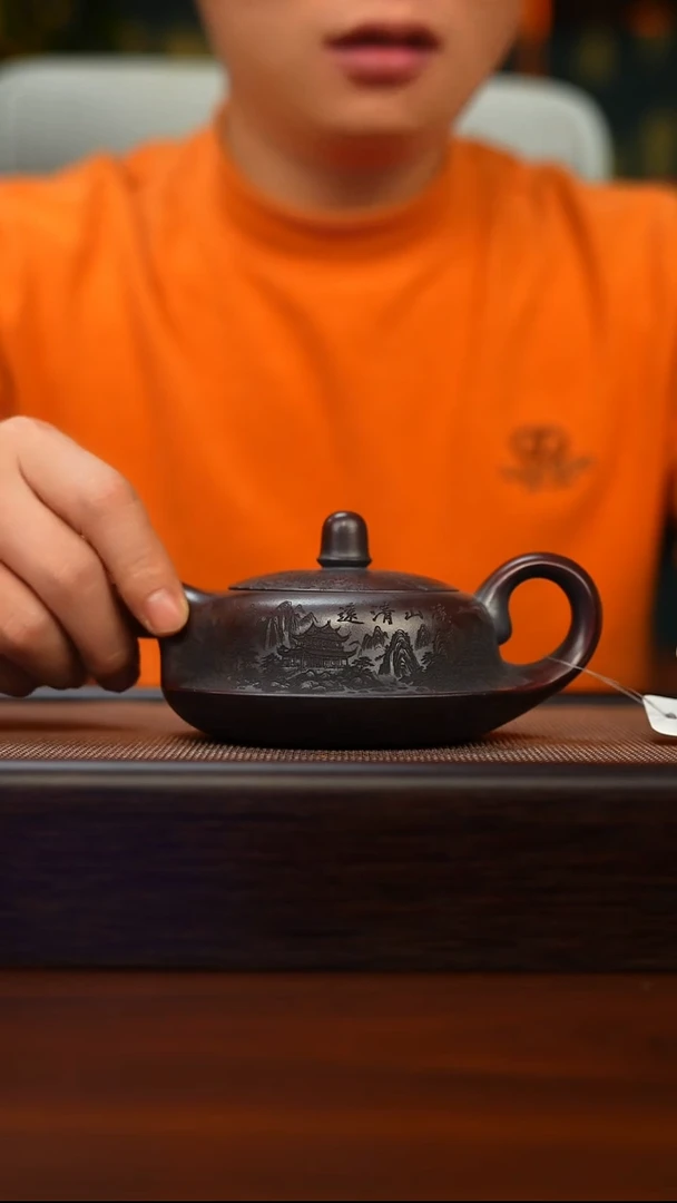 茶壶紫砂原矿紫砂手工茶壶