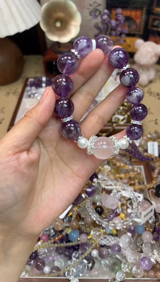 水晶手链未镶嵌418手串