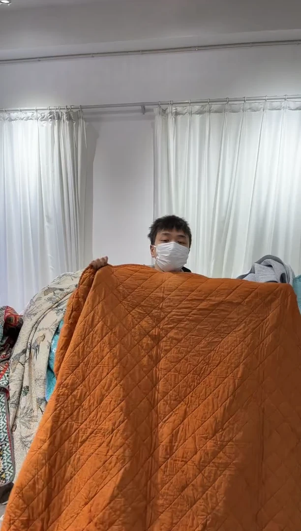 棉130*150纯棉床盖57号微瑕