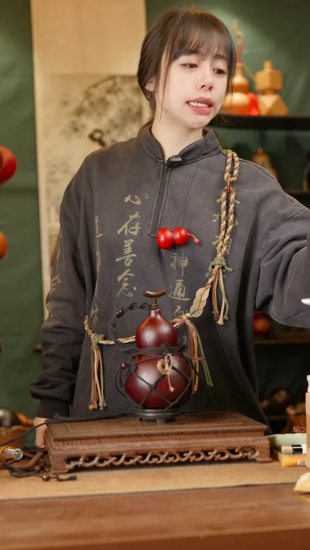 94号精品天然大漆酒葫芦一物一拍~