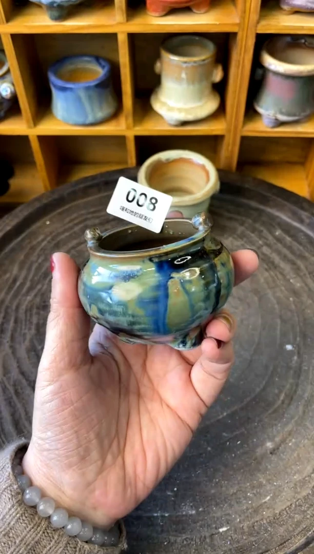 【闪购商品】陶008 内口5【多肉花盆多肉盆】