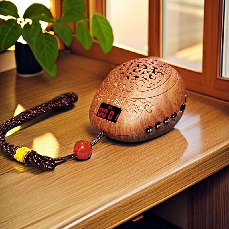 经典款音乐机插卡充电家用单曲循环播放器便携高清音质小型唱歌机