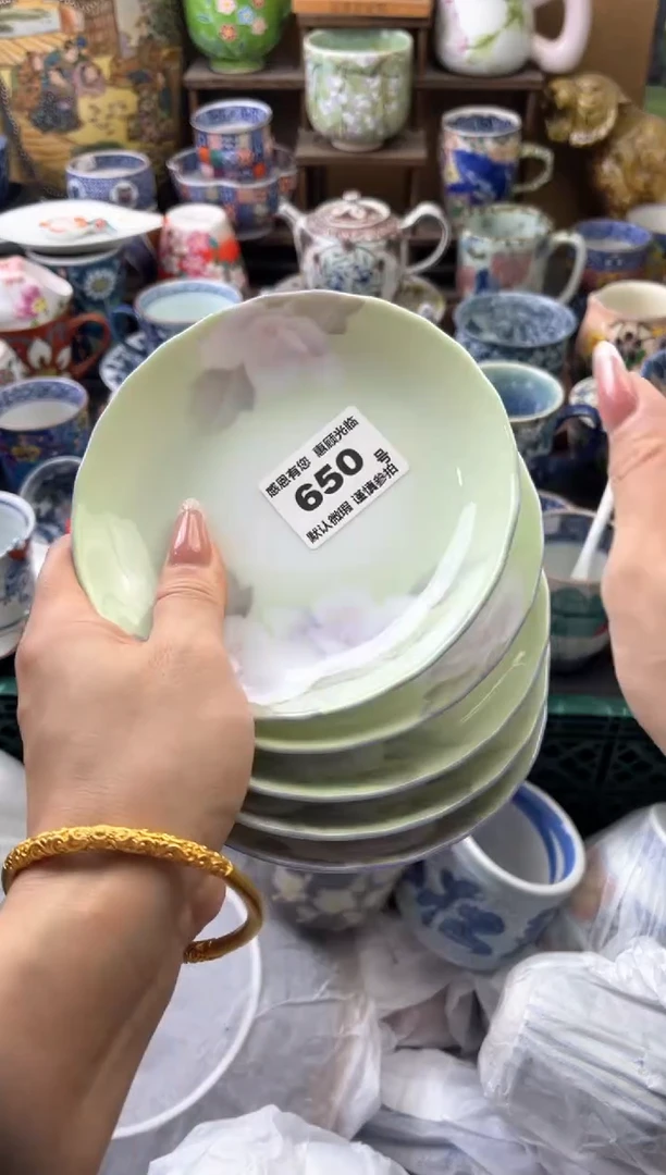 瓷片点*…650号六六工艺品瓷器