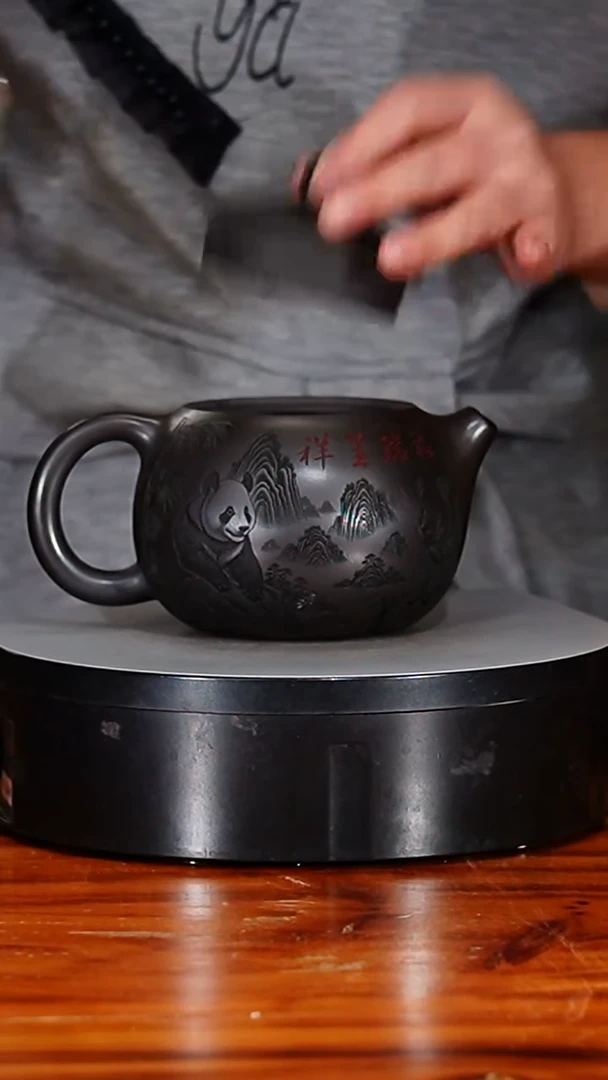 宜兴原矿紫砂壶茶壶500C