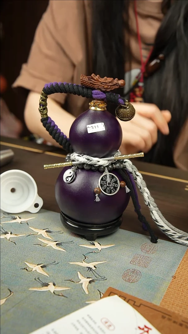 311号500ml左右非遗大漆酒葫芦