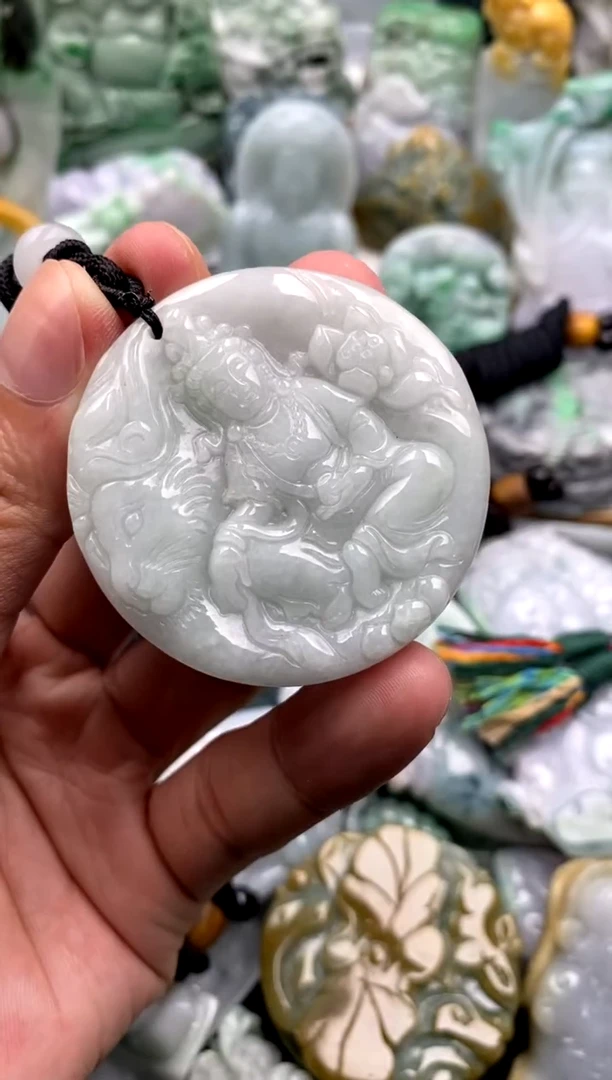 吊坠(不含链)未镶嵌翡翠1