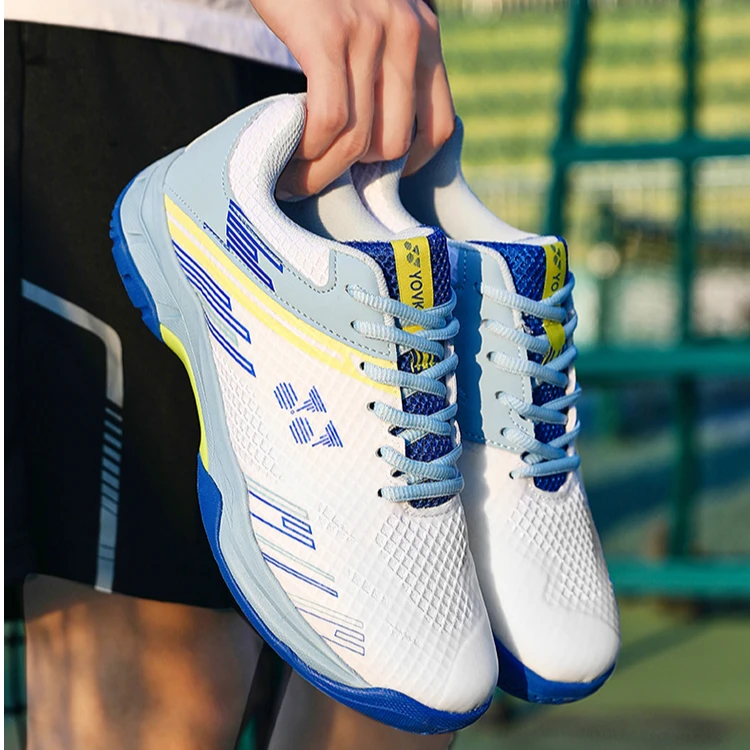 八跑减震羽毛球鞋轻便男鞋比赛鞋乒乓球鞋牛筋底耐磨YY透气训练鞋