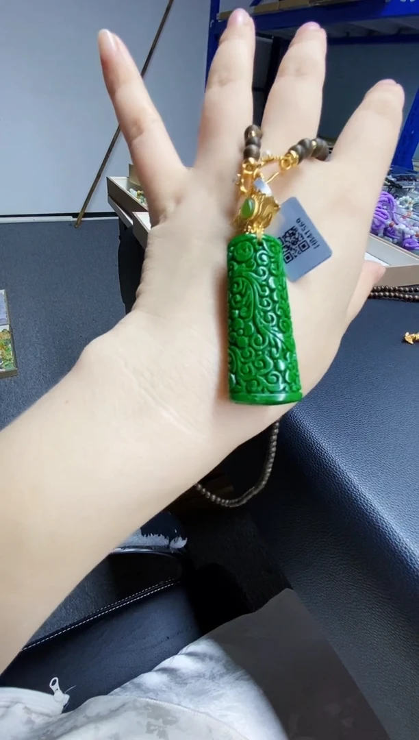 颈饰未镶嵌翡翠翡翠吊坠