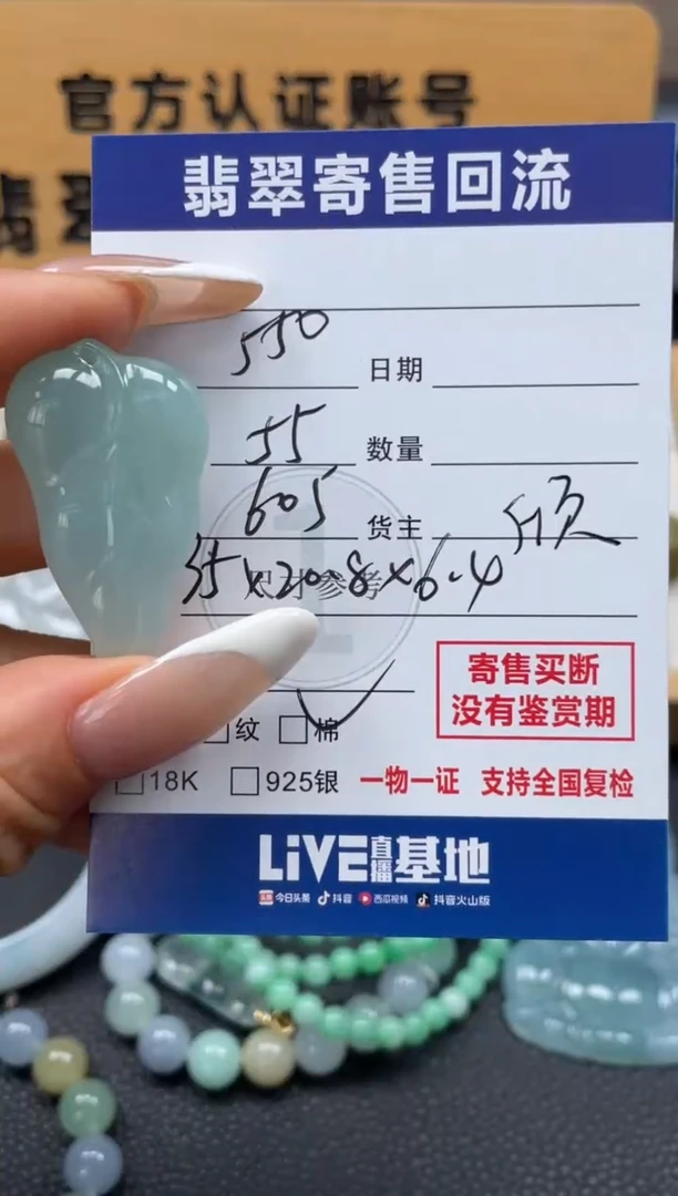 颈饰未镶嵌翡翠10148092