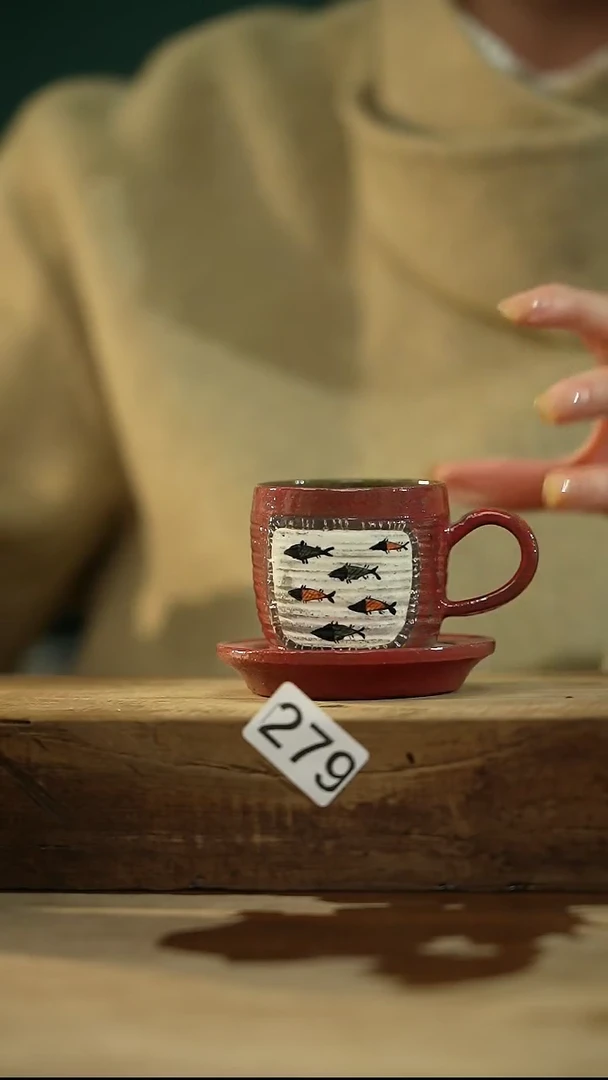 【闪购商品】瓷片~好多鱼系列~设计师手作款