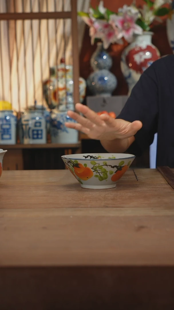 瓷片景德镇设计师釉下手绘陶瓷餐具