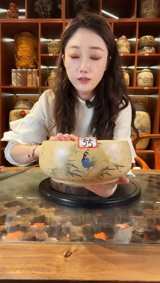 罐李旭泽作品白泥水洗@55