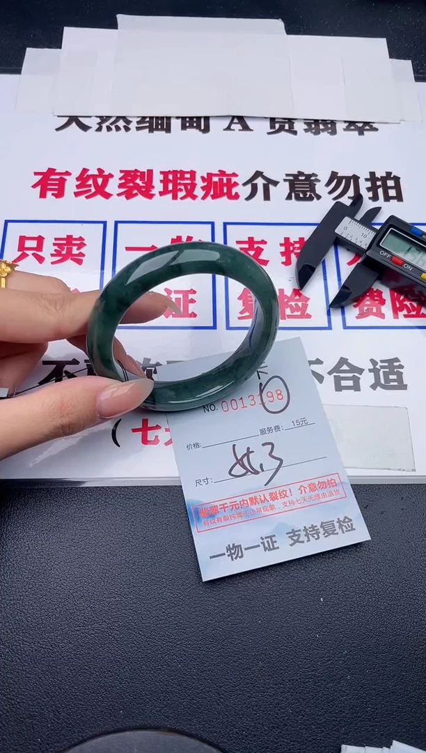 未镶嵌手镯翡翠98