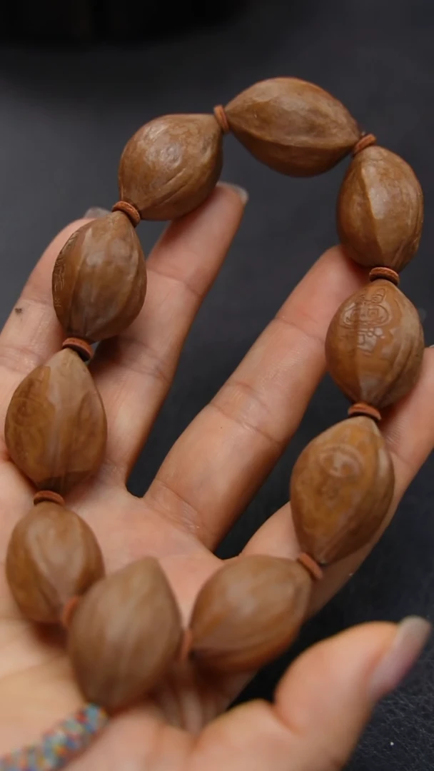 橄榄核手串/手链九林精品核雕