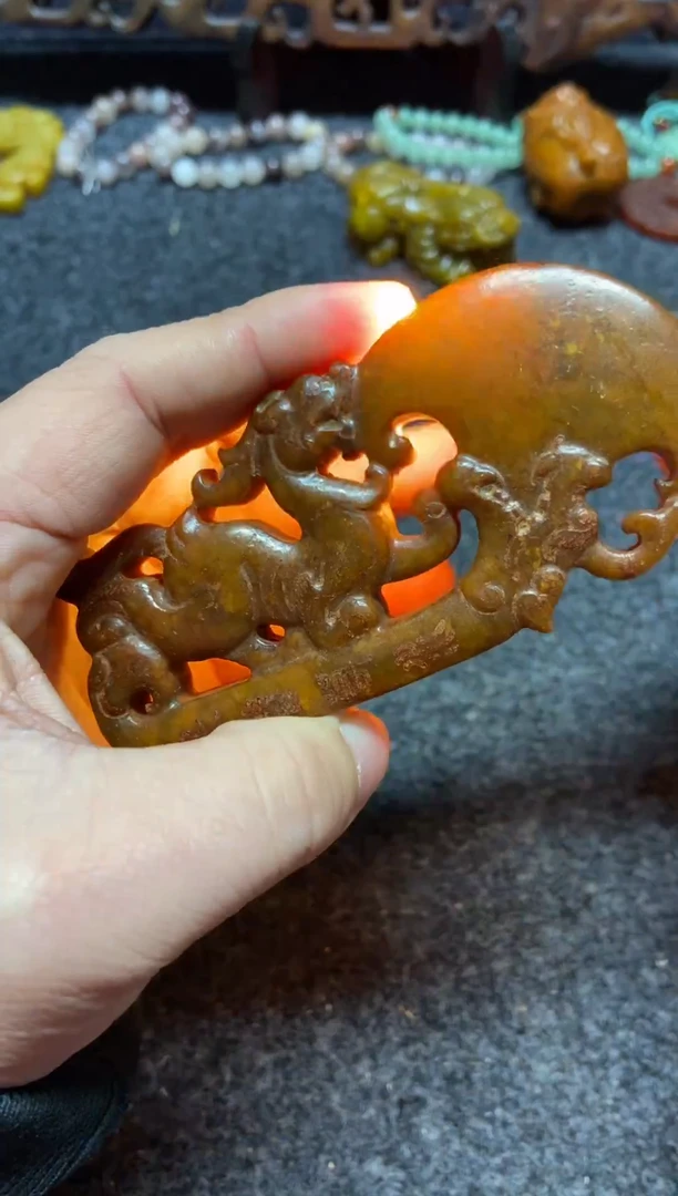 未镶嵌蛇纹石玉吊坠(不含链)直播间专用链接