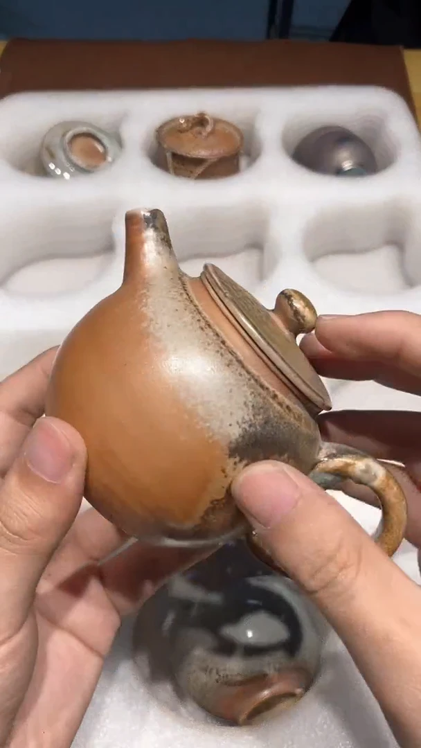 奢瓷/瑞寅柴烧茶器（壶） 121 微瑕