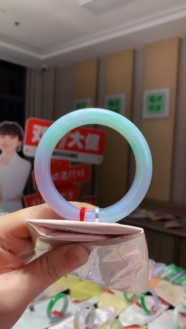 未镶嵌手镯翡翠-C128 圈口 60