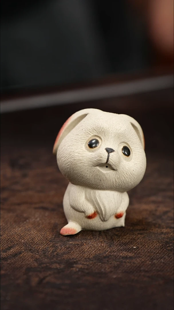 紫砂茶宠紫砂兔子