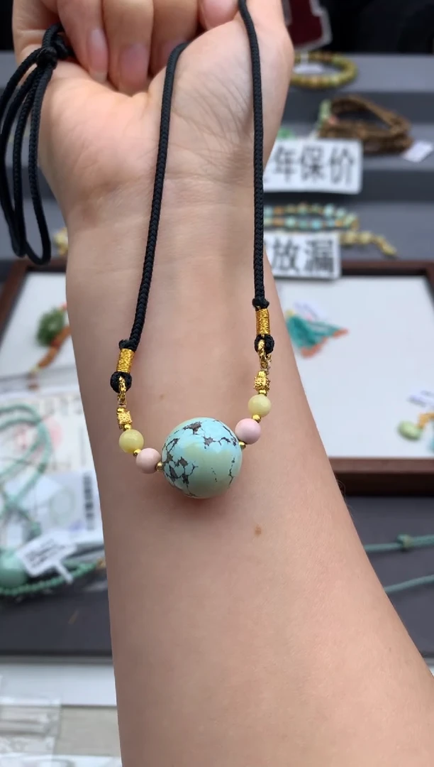 未镶嵌锁骨链南红玛瑙茜.D198