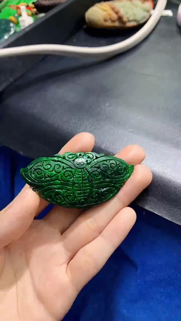 颈饰未镶嵌翡翠天然缅甸翡翠a货