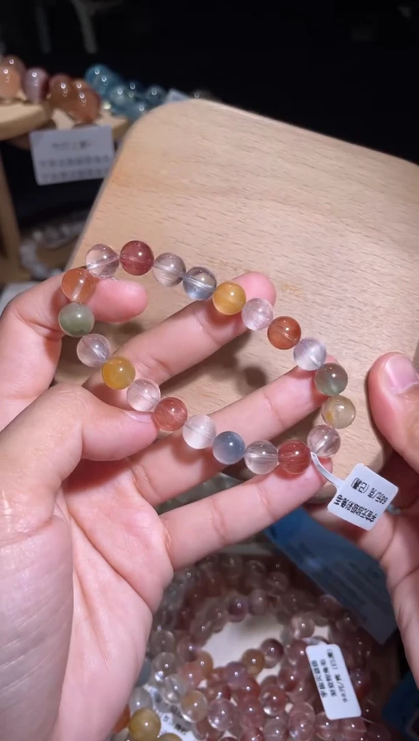未镶嵌手链水晶18号多样性发一W约9mm
