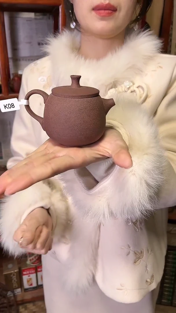 【闪购商品】K08朱泥井栏老岩泥茶壶清货专场