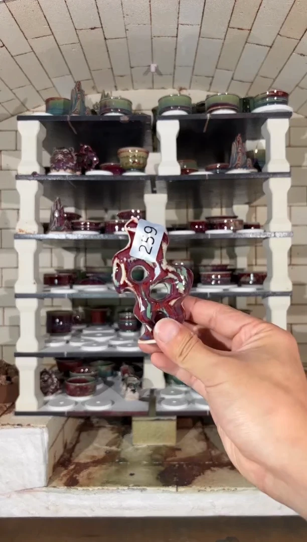 摆件精品窑变钧瓷茶器