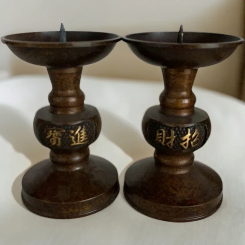 精品蜡台铜家居用品