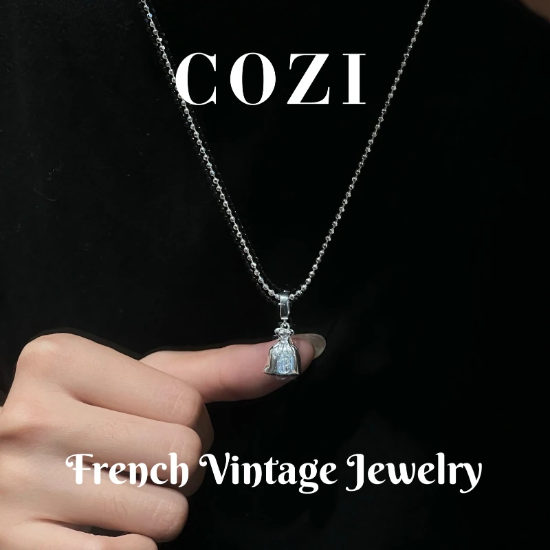 COZI 坠链均925银 蔻姿【钱袋子】轻奢个性精致百搭钱袋设计感项链